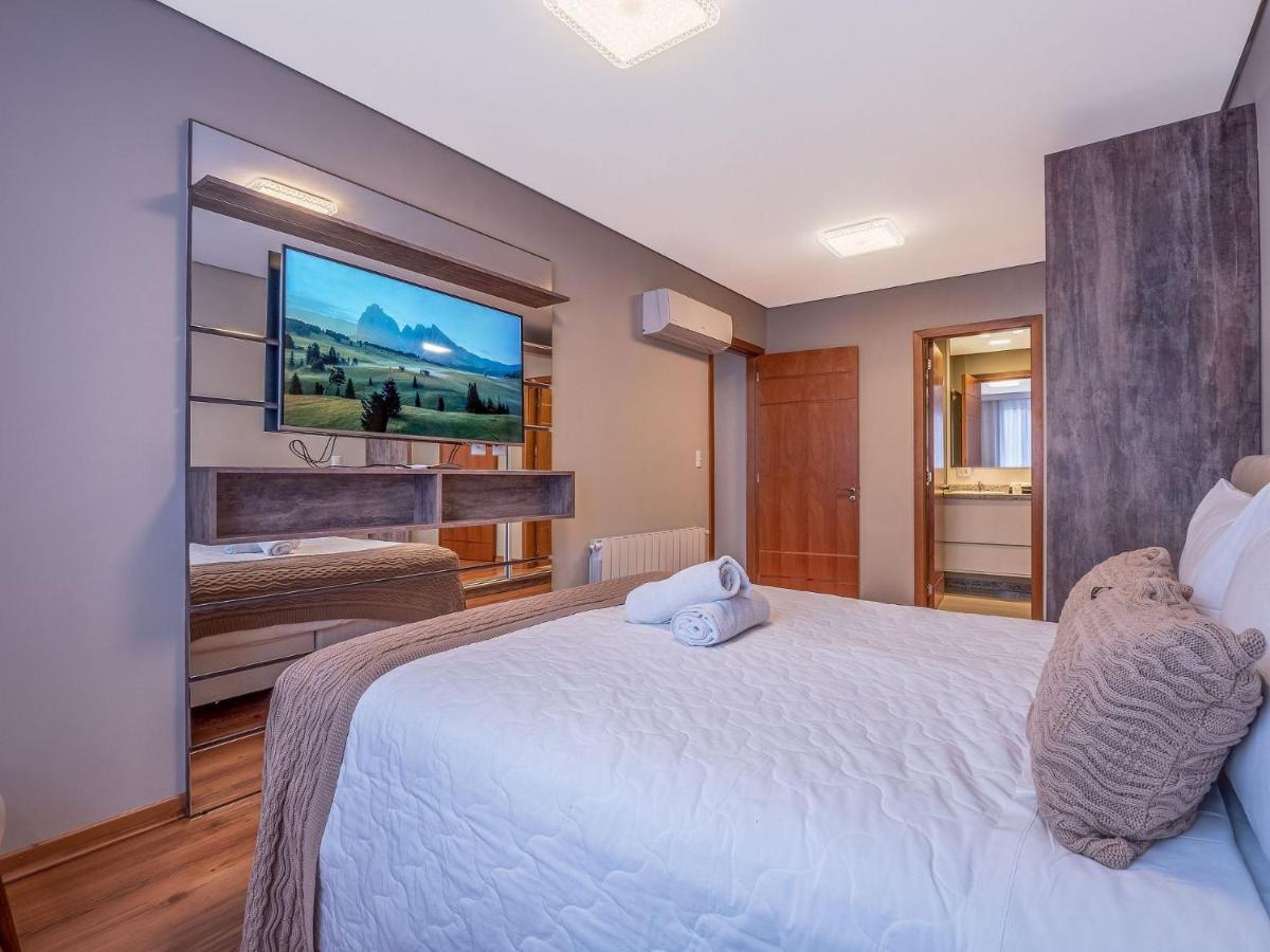Apartmán Flores Da Montanha 204C - Apto Borges De Medeiros Gramado 600 Metros Rua Coberta Exteriér fotografie
