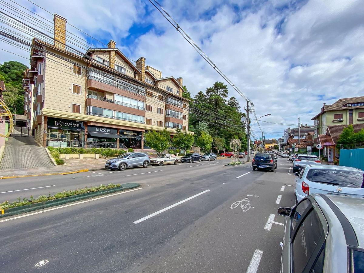 Apartmán Flores Da Montanha 204C - Apto Borges De Medeiros Gramado 600 Metros Rua Coberta Exteriér fotografie