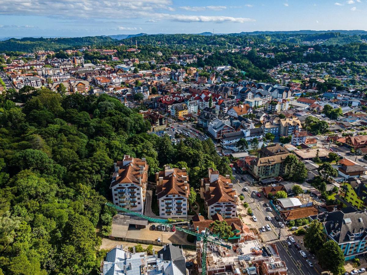 Apartmán Flores Da Montanha 204C - Apto Borges De Medeiros Gramado 600 Metros Rua Coberta Exteriér fotografie