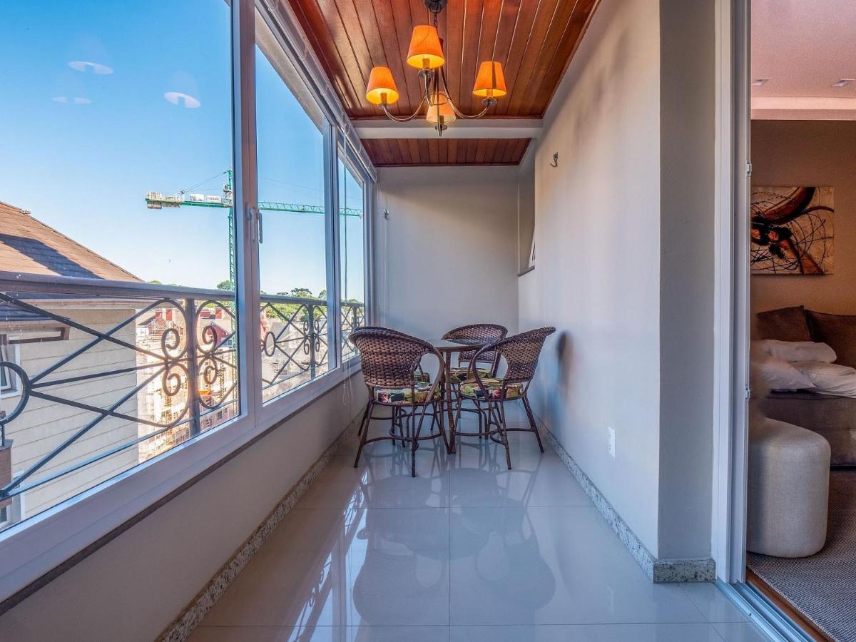 Apartmán Flores Da Montanha 204C - Apto Borges De Medeiros Gramado 600 Metros Rua Coberta Exteriér fotografie